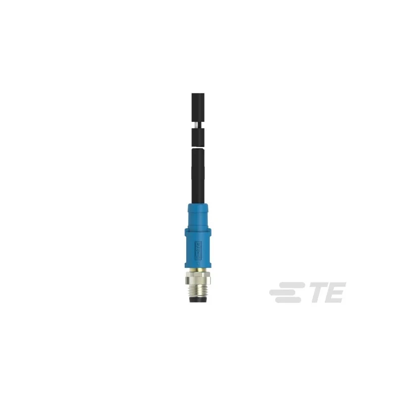 TE Connectivity Sensor Actuator Cable Male 4 way M8, Straight to 4 way Unterminated, 3 m T4061110004-004