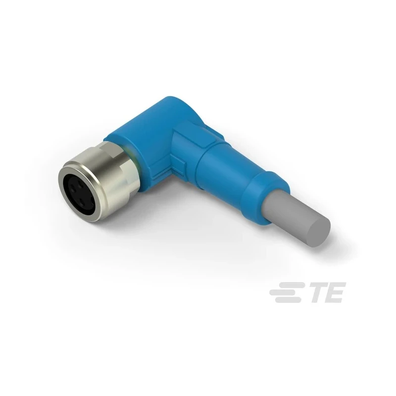 TE Connectivity Sensor Actuator Cable Female 3 Way M8 Connector, 5000mm Length T4061420003-005
