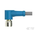 TE Connectivity Sensor Actuator Cable Female 3 Way M8 Connector, 5000mm Length T4061420003-005
