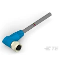 TE Connectivity Female 8 Way M12 to 8 Way Sensor Actuator Cable 500 mm T4161420008-001