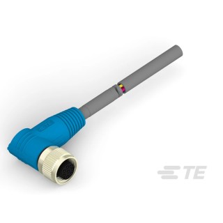 TE Connectivity Female 8 Way M12 to 8 Way Sensor Actuator Cable 500 mm T4161420008-001