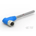 TE Connectivity Female 8 Way M12 to 8 Way Sensor Actuator Cable 5000 mm T4161420008-005