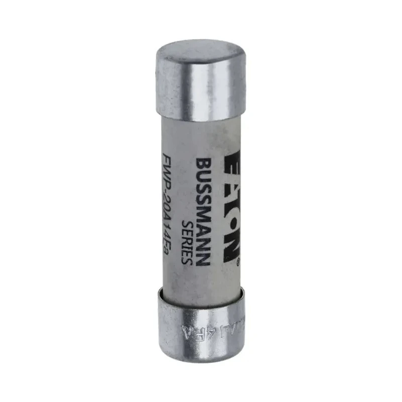 Eaton 20A F Ceramic Cartridge Fuse, 14 x 51 mm, Fast Acting, 800V AC, FWP-20A14F