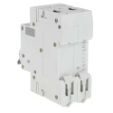 Europa Miniature Circuit Breaker, 2-Pole, 2A Current Rating, Type C Tripping, 400V AC Voltage, 10kA Breaking Capacity EUC2P