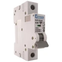 Europa Miniature Circuit Breaker 1-Pole 40A Type C 400V AC 10kA Breaking Capacity EUC1P