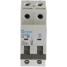Europa Miniature Circuit Breaker, 2-Pole, 6A, Type C, 400V AC, 10 kA Breaking Capacity EUC2P