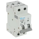 Europa Miniature Circuit Breaker 2-Pole 10A Type C 400V AC 10 kA Breaking Capacity EUC2P