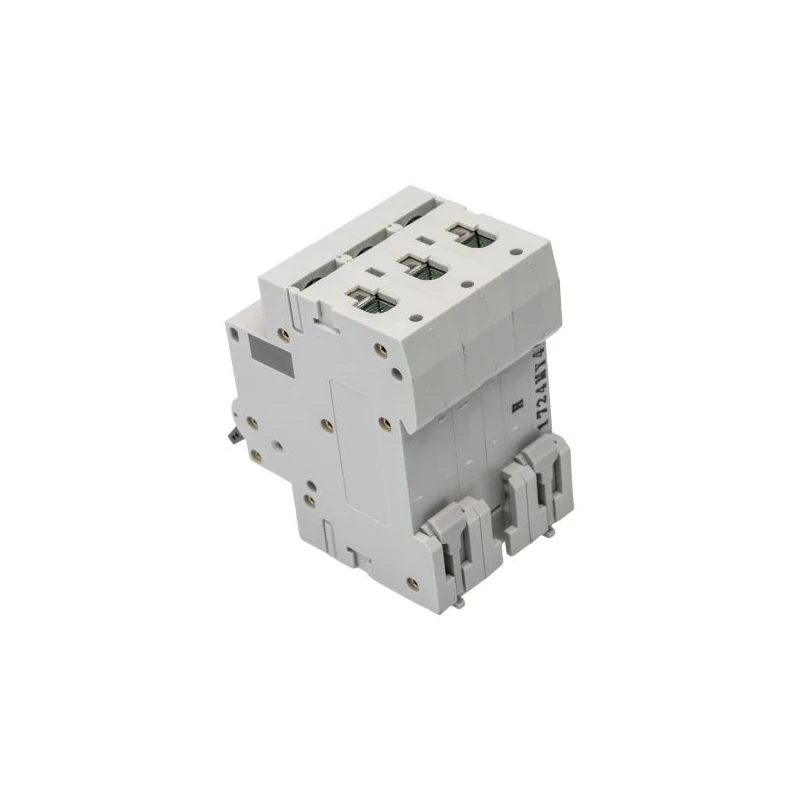 Europa 3-Pole Miniature Circuit Breaker Type C 40A 400V AC 10 kA Breaking Capacity EUC3P
