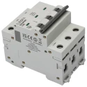 Europa 3-Pole Miniature Circuit Breaker Type C 40A 400V AC 10 kA Breaking Capacity EUC3P