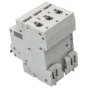 Europa 3-Pole Miniature Circuit Breaker Type C 40A 400V AC 10 kA Breaking Capacity EUC3P