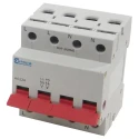 Europa 4-Pole DIN Rail Isolator Switch IP20, 125A, 15 kW 