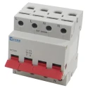 Europa 4-Pole DIN Rail Isolator Switch IP20, 100A, 15 kW 