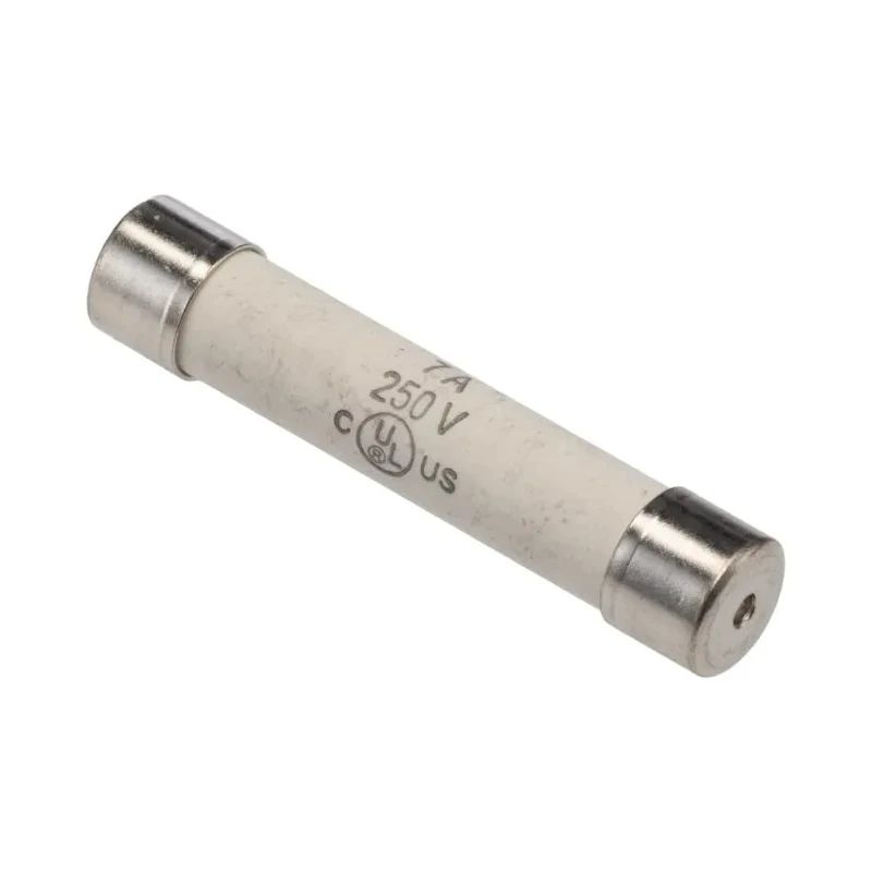 Eaton Ceramic Cartridge Fuse 7A Current Rating 250V AC 6.3 x 32 mm Time Delay MDA-7-R