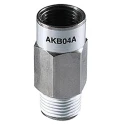 SMC Pneumatic Non-Return Valve Stainless Steel, Aluminium Alloy, Nitrile Butadiene Rubber, Brass, Polybutylene AKB01B-N01S