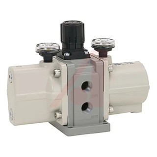 SMC Pneumatic Pressure Booster Regulator R 1/8 Carbon Steel 0.2 MPa Maximum Operating Temperature 50°C VBA10A-T02GN-Z
