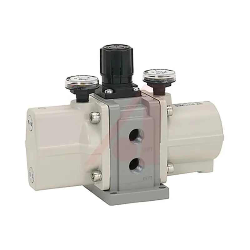 SMC Pneumatic Pressure Booster Regulator R 1/8 Carbon Steel 0.2 MPa Maximum Operating Temperature 50°C VBA10A-T02GN-Z