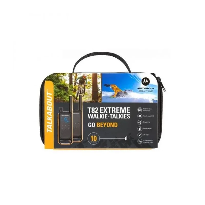 Motorola Talkabout T82 Extreme 16 Channel Waterproof Handheld Walkie Talkies B8P00811YDEMAG