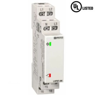 Broyce Control Monitoring Relay 3 Phase 230/400 V AC SPDT DIN Rail Mount LXPRF-4W 230V (400V)