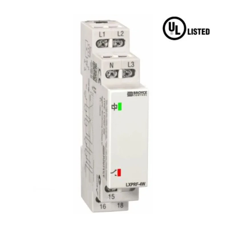 Broyce Control Monitoring Relay 3 Phase 230/400 V AC SPDT DIN Rail Mount LXPRF-4W 230V (400V)