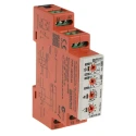 Broyce Control Monitoring Relay 3 Phase SPDT DIN Rail Mount, 0.02A Sensitivity, 25 V AC/DC, 230V AC LMCCR-2A 24-230VAC/DC