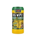 RS PRO Multi-Surface Pro Wet Biodegradable Wipes Tub 200 x 300 mm 80 Per Pack 2440