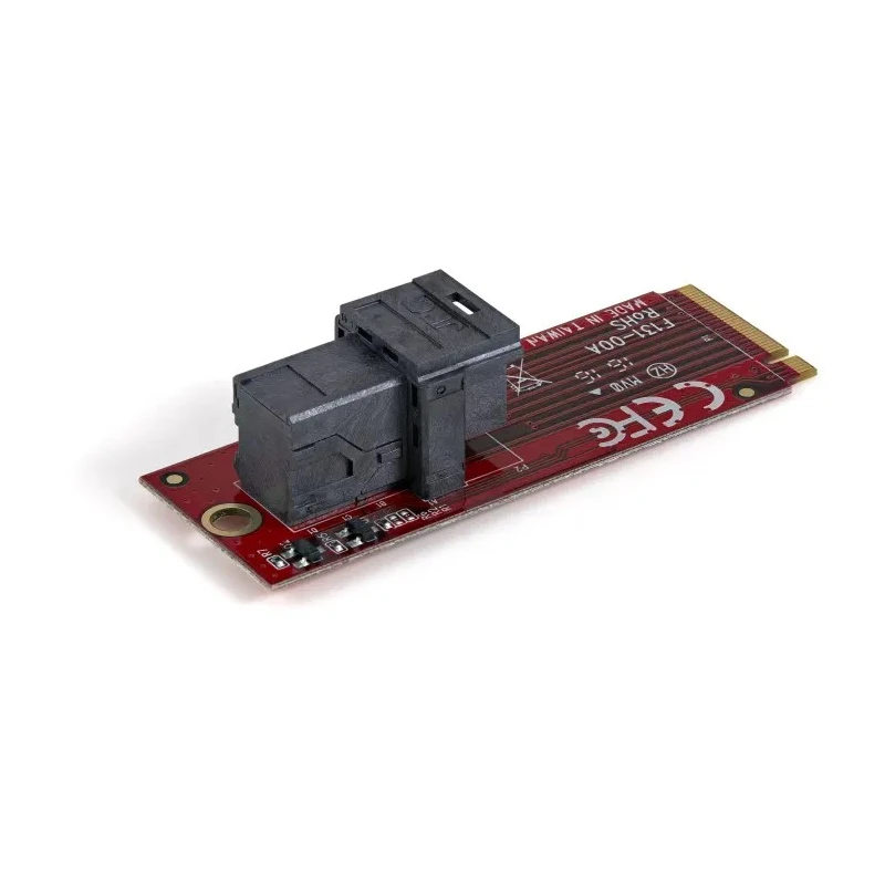 StarTech.com Host Adapter Card M.2 PCIe (x4 PCIe) Interface Type U2 Supported Form Factor 63 x 21 x 15 mm M2E4SFF8643