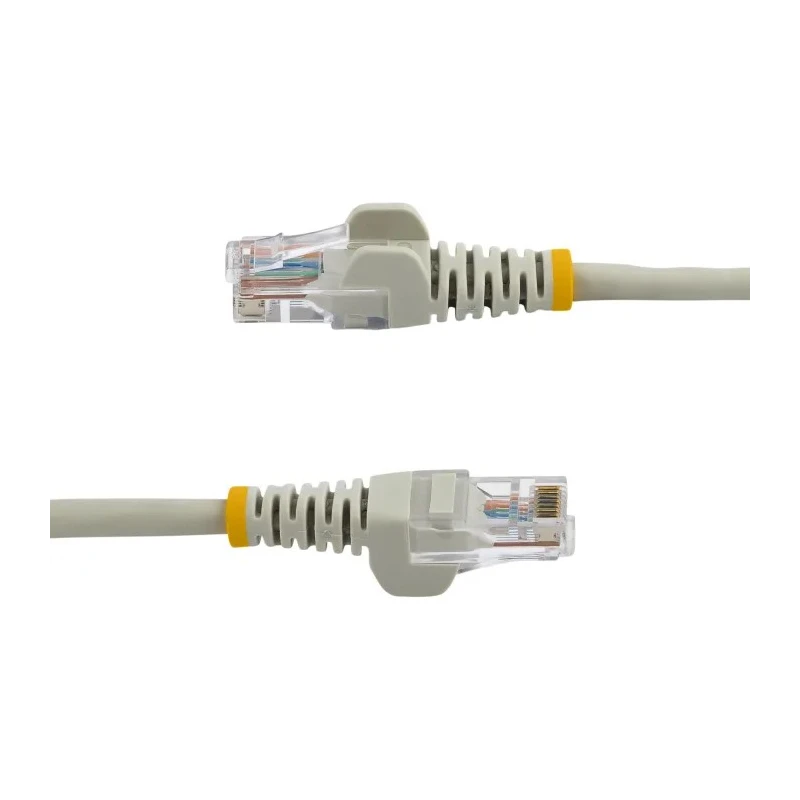 StarTech.com Cat5e Ethernet Cable 3m, Unscreened, Stranded Copper Conductor, Grey PVC Jacket 