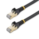 StarTech.com Cat6a Shielded Screened 3m Ethernet Cable 10Gbit/s Black PVC Cat6a 