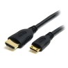 StarTech.com 1 m 4K@30Hz HDMI Cable Male HDMI to Male Mini HDMI HDMI 1.4 Black HDACMM1M