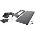StarTech.com Built-in Wrist Rest Black Steel Keyboard Drawer 670mm Width 215mm Height 782mm Depth KBTRAYADJ