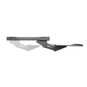 StarTech.com Built-in Wrist Rest Black Steel Keyboard Drawer 670mm Width 215mm Height 782mm Depth KBTRAYADJ