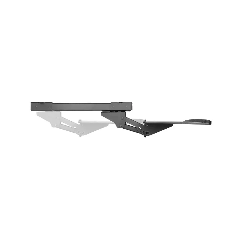 StarTech.com Built-in Wrist Rest Black Steel Keyboard Drawer 670mm Width 215mm Height 782mm Depth KBTRAYADJ
