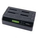 StarTech.com USB 3.0 and eSATA 4-Bay Hard Drive Duplicator Docking Station 2.5 x 3.5 in 28.4 x 17.2 x 9.6 cm SATDOCK4U3RE