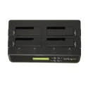 StarTech.com USB 3.0 and eSATA 4-Bay Hard Drive Duplicator Docking Station 2.5 x 3.5 in 28.4 x 17.2 x 9.6 cm SATDOCK4U3RE