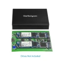 StarTech.com 22 mm Dual M.2 SATA Hard Drive Enclosure with USB 3.1, RAID Support SM22BU31C3R