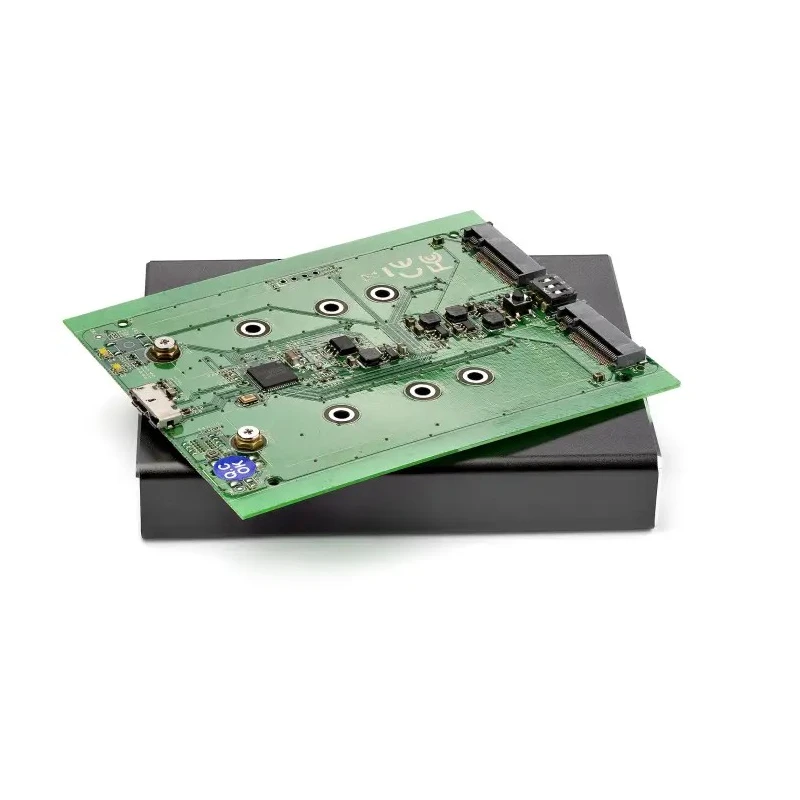 StarTech.com 22 mm Dual M.2 SATA Hard Drive Enclosure with USB 3.1, RAID Support SM22BU31C3R