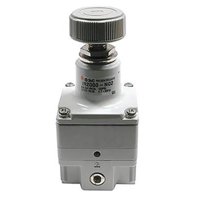 SMC RC Type G NPT Pneumatic Regulator R 1/4 Female 0.01 MPa IR2010-02BG