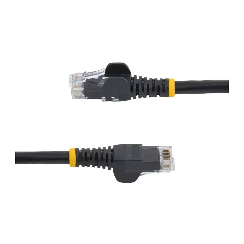 RS PRO StarTech.com Cat6 Ethernet Cable 4 Core, Black, 3 m, Unshielded Unscreened, Snagless PVC N6PATC3MBK