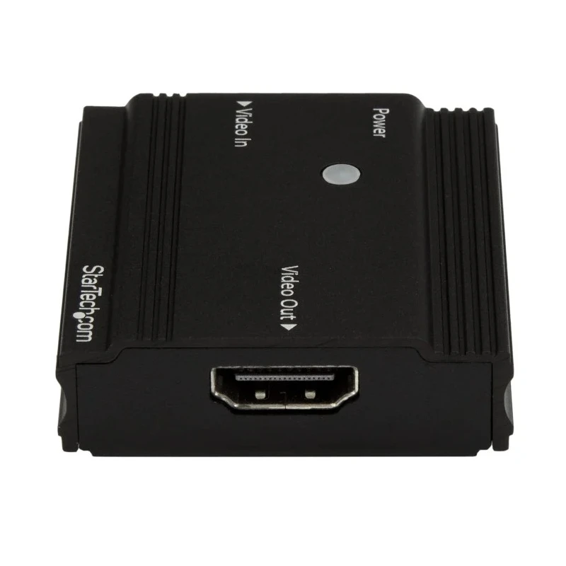 StarTech.com 1 Port HDMI Extender with 7.1 Surround Sound Audio, 3840 x 2160 Pixel Resolution, 35m Extension HDBOOST4K