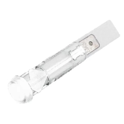 Arcolectric (Bulgin) Ltd 0276 Series Amber Panel Mount Indicator 230V AC Power IP67 Solder Tab Termination C0276AANAD