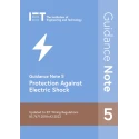 IET Guidance Note 5 Protection Against Electric Shock Book Paperback 9th Edition 978-1-83953-242-9