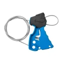 Brady Blue 1-Lock Lockout Glass Filled Nylon Cable Lockout Device 7.87 mm ASSY, CABLE L/O, BLUE 6'