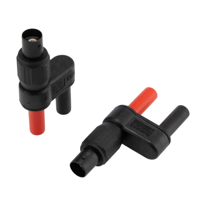 Fluke Banana Plug Dual Male to Female BNC Adapter IEC 61010-031 Safety Standard for Use with 80i-110s PM9081