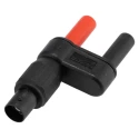 Fluke Banana Plug Dual Male to Female BNC Adapter IEC 61010-031 Safety Standard for Use with 80i-110s PM9081