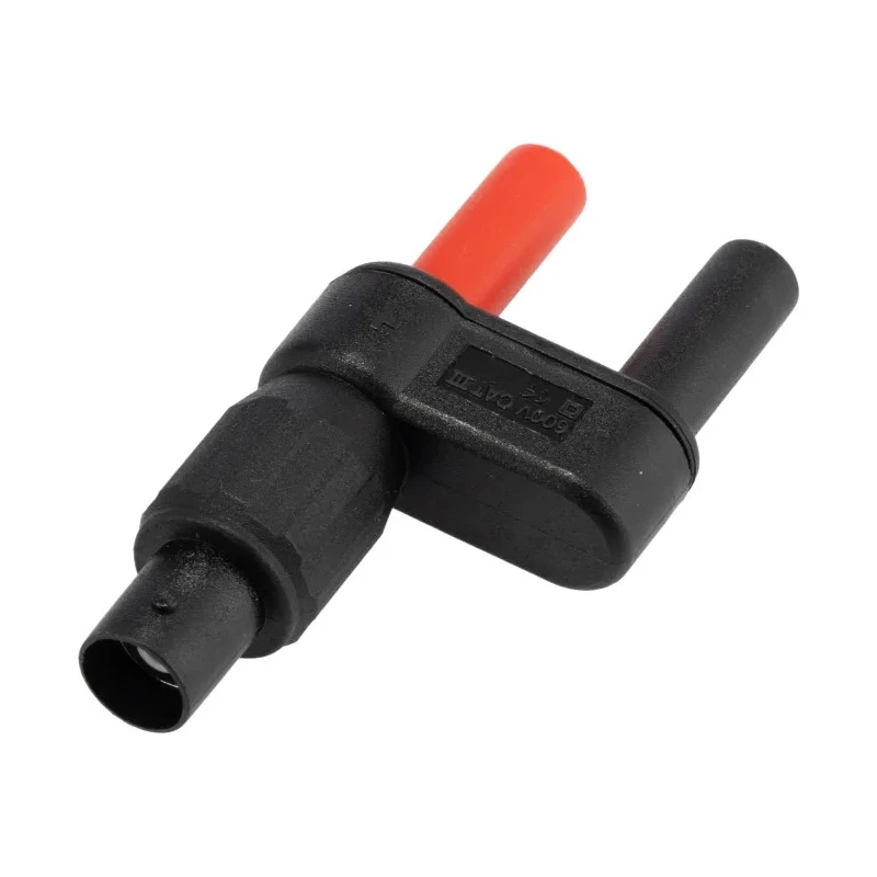 Fluke Banana Plug Dual Male to Female BNC Adapter IEC 61010-031 Safety Standard for Use with 80i-110s PM9081