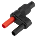 Fluke Banana Plug Dual Male to Female BNC Adapter IEC 61010-031 Safety Standard for Use with 80i-110s PM9081