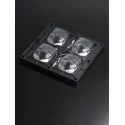 Ledil Strada Series 4-Way LED Lens Wide Angle Beam FP15672_STRADA-2X2MXS-T4-B