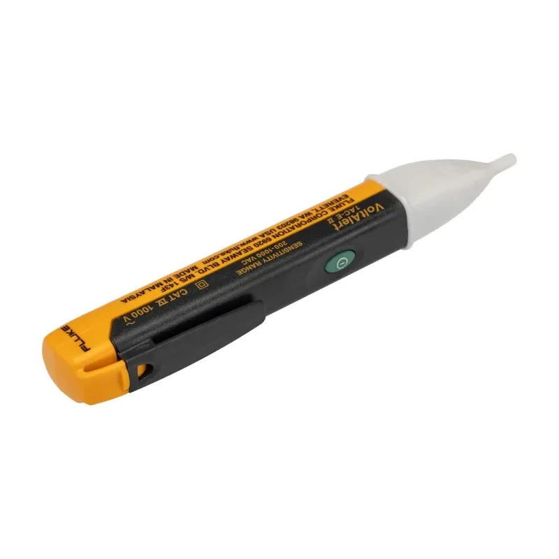 Fluke Non-Contact Voltage Detector 200 V ac to 1000 V ac Battery Powered CAT IV 1kV FLK-1AC-E1-II-5PK