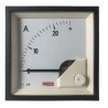 RS PRO Analogue Panel Ammeter 25 A AC, 68 mm x 68 mm, 1% Moving Iron 186-2439
