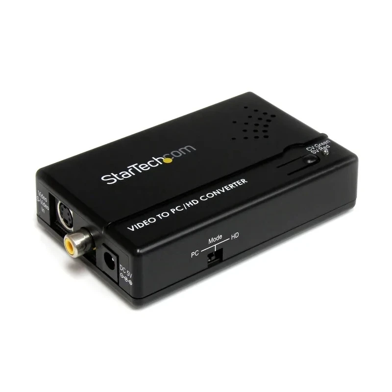 StarTech.com 1 Port S Video to VGA Video Converter 12 mm Cable Length 1280 x 1024 Pixel Maximum Resolution VID2VGATV2